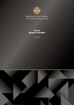 Bennet & Jones Produktkatalog