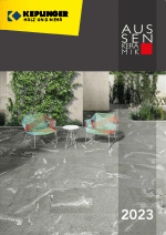  Außenkeramik - Terrassenplatten Produktkatalog