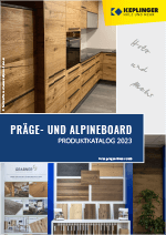 Präge- und Alpineboard Produktkatalog