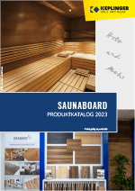 Saunaboard Produktkatalog