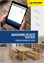 Massivholzplatte nach Maß Produktkatalog