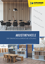 Akustikpaneele Produktkatalog