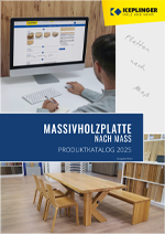 Massivholzplatte nach Maß Produktkatalog