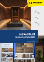 Saunaboard Produktkatalog