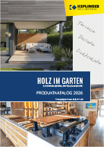 Keplinger Holz im Garten Produktkatalog 2026