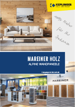 Mareiner Holz Produktkatalog