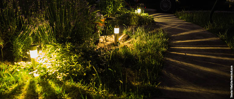 Beleuchtung für Ihren Garten